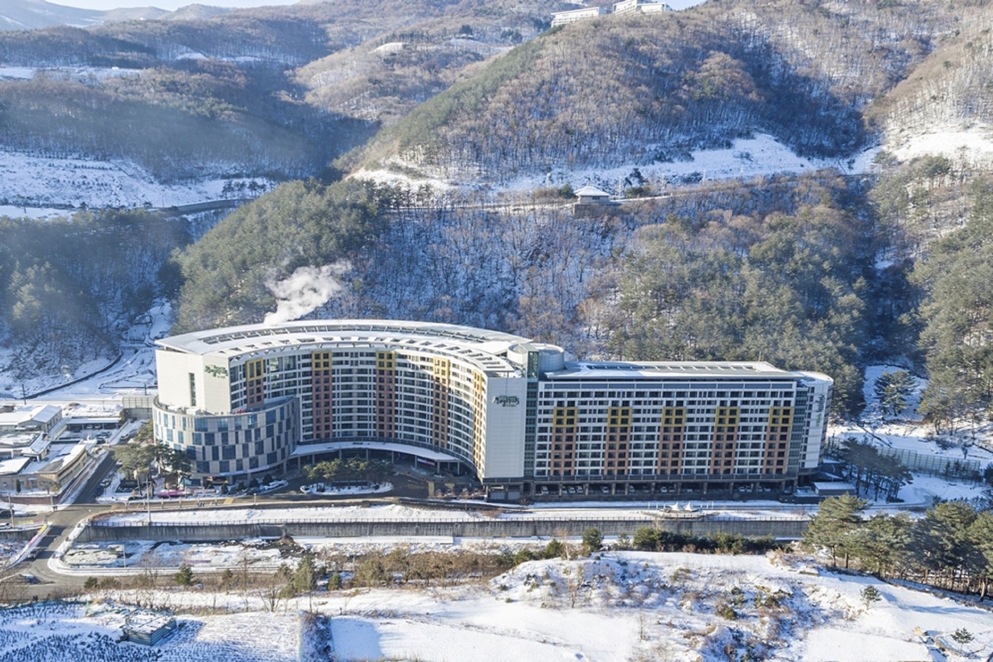 Jeongseon Mayhills Resort Exteriér fotografie