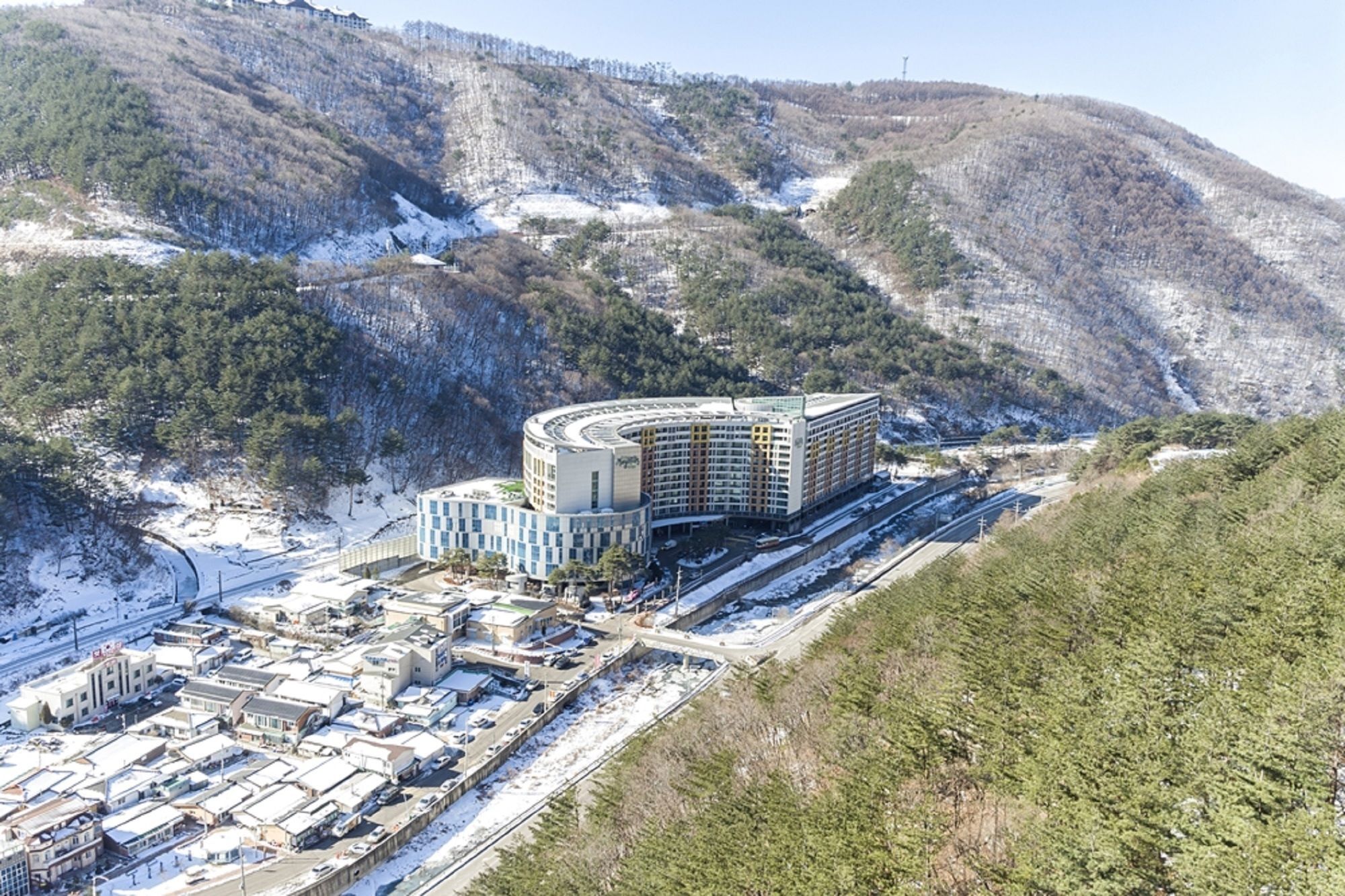 Jeongseon Mayhills Resort Exteriér fotografie